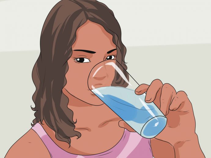 питье воды для стимуляции рвоты