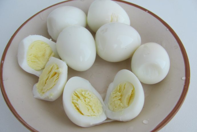 вареные яйца