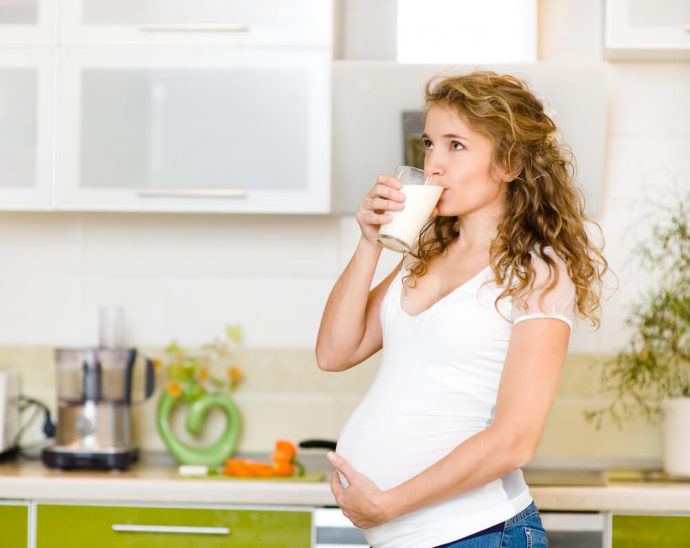 молоко при беременности
